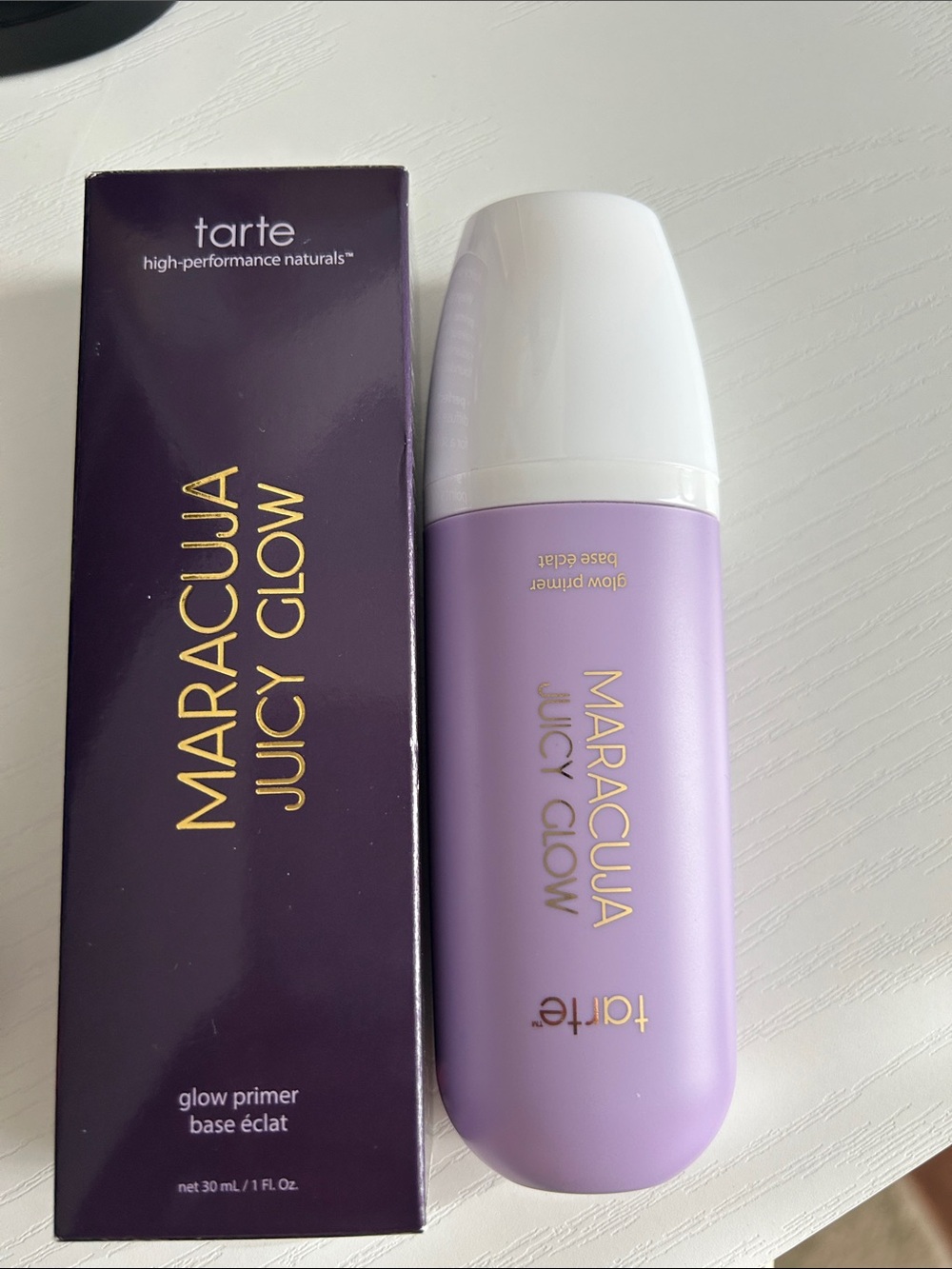 tarte Maracuja Juicy Glow bronzing Primer